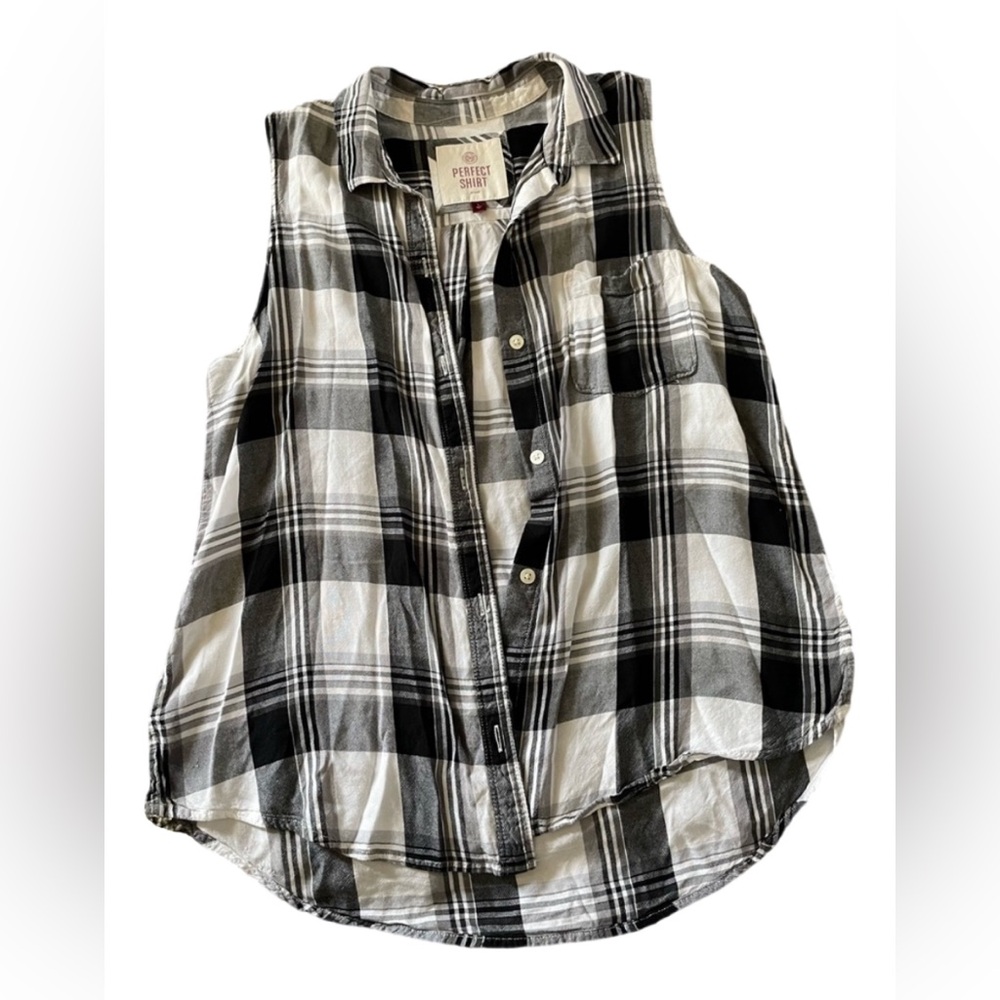 Plaided vest